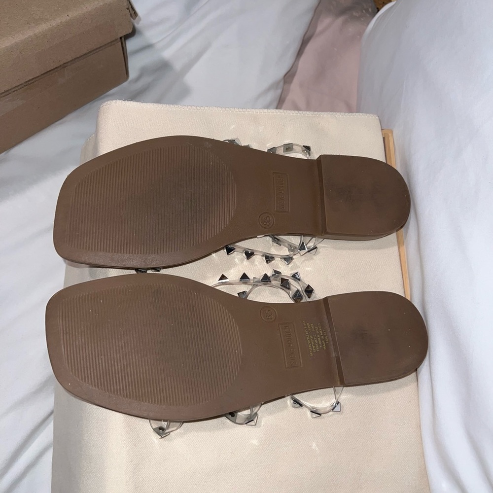Brand new in box, Steve Madden stud sandals - Picture 4 of 4